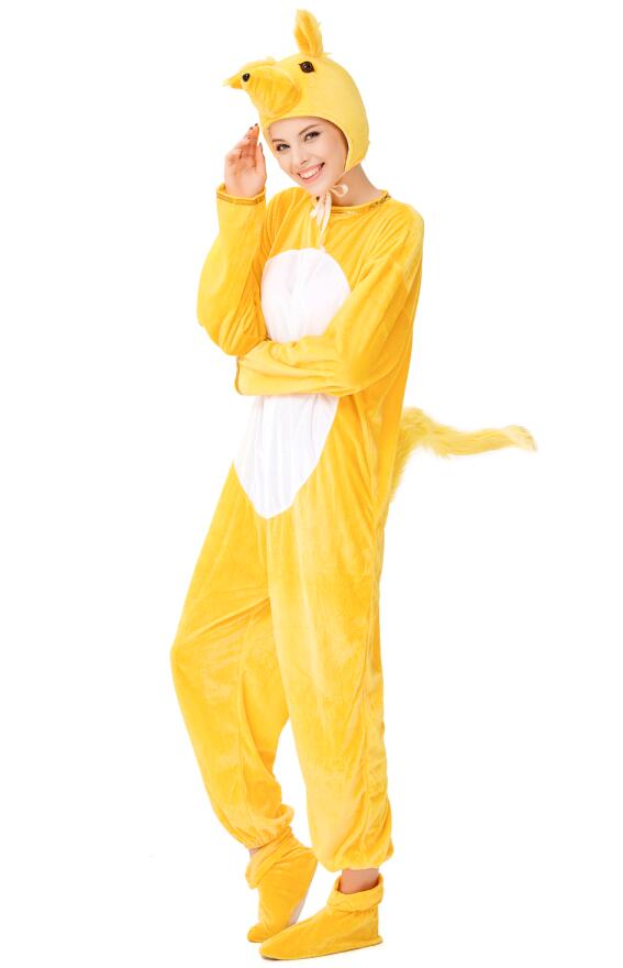 F1932 Unisex Animal Onesies Cartoon Pajamas Cosplay Costume Sleepwear